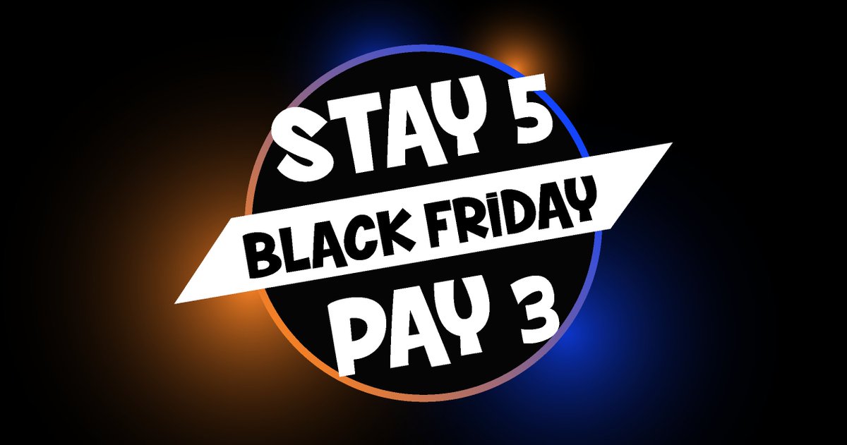 💥 Don't Miss out! 💥
Our Stay 5, Pay 3 Sale ends at midnight tonight!
buff.ly/3nOQbpo