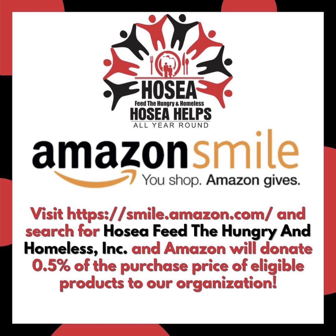 Today is Amazon Prime day! Don’t forget about Hosea Helps when you shop. By visiting Amazon Smile and selecting our non profit, Amazon will donate a percentage of your purchase prices to our organization. #amazonfinds #amazonprime #amazonprimeday #amazonsmile #nonprofit