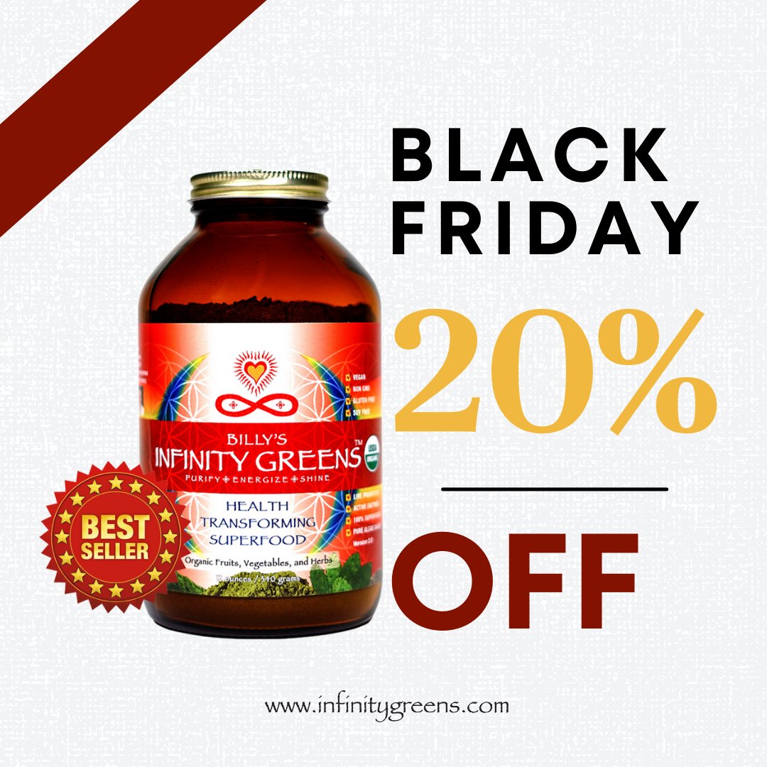 InfinityGreens's tweet photo. #BlackFriday Special is still ON! Get 20% off storewide PLUS free shipping for orders over $250. Use coupon code:
BLACKFRIDAY2021 https://t.co/pV4BG9b7Qc https://t.co/5Ll1EasKFi