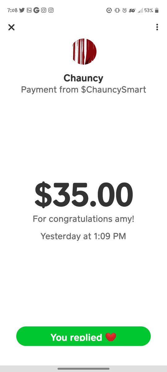 AmyMBerrios4's tweet photo. @ChauncySmartt Definitely NOT a scam💯💯 https://t.co/xeLTWsYkC2