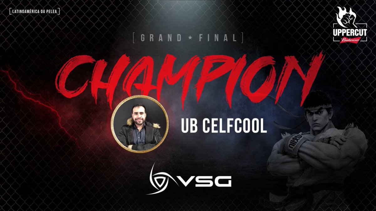 UppercutGG's tweet photo. #SFVCE | UPPERCUT FINALS 2021

¡FELICITACIONES @CelfcoolLara CAMPEON!

#LatinoAmericaDaPelea🤜🤛 https://t.co/UFJQurSUqM