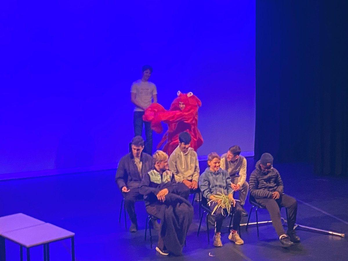 Cotton1836's tweet photo. Well done to the @Cotton1836 House drama team, a brilliant, humorous performance by a wonderful group of boys. Caspar &amp; Omar led superbly as always ☺️ https://t.co/NFUQffNLrb