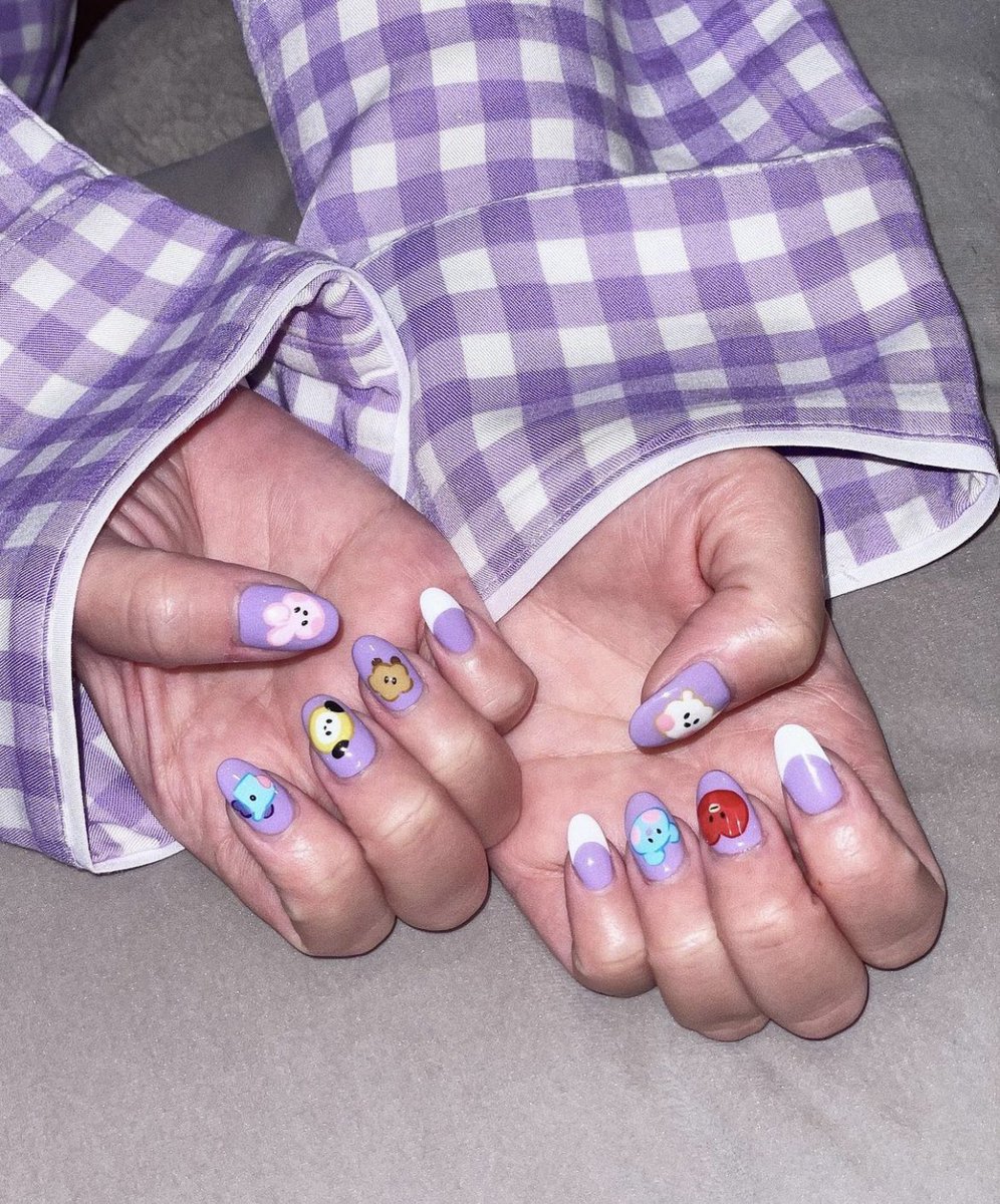Ready for #PTD_ON_STAGE_LA 💅🏻🐨🐹🐱🐿🐥🐯🐰💜 #BTS #보라해