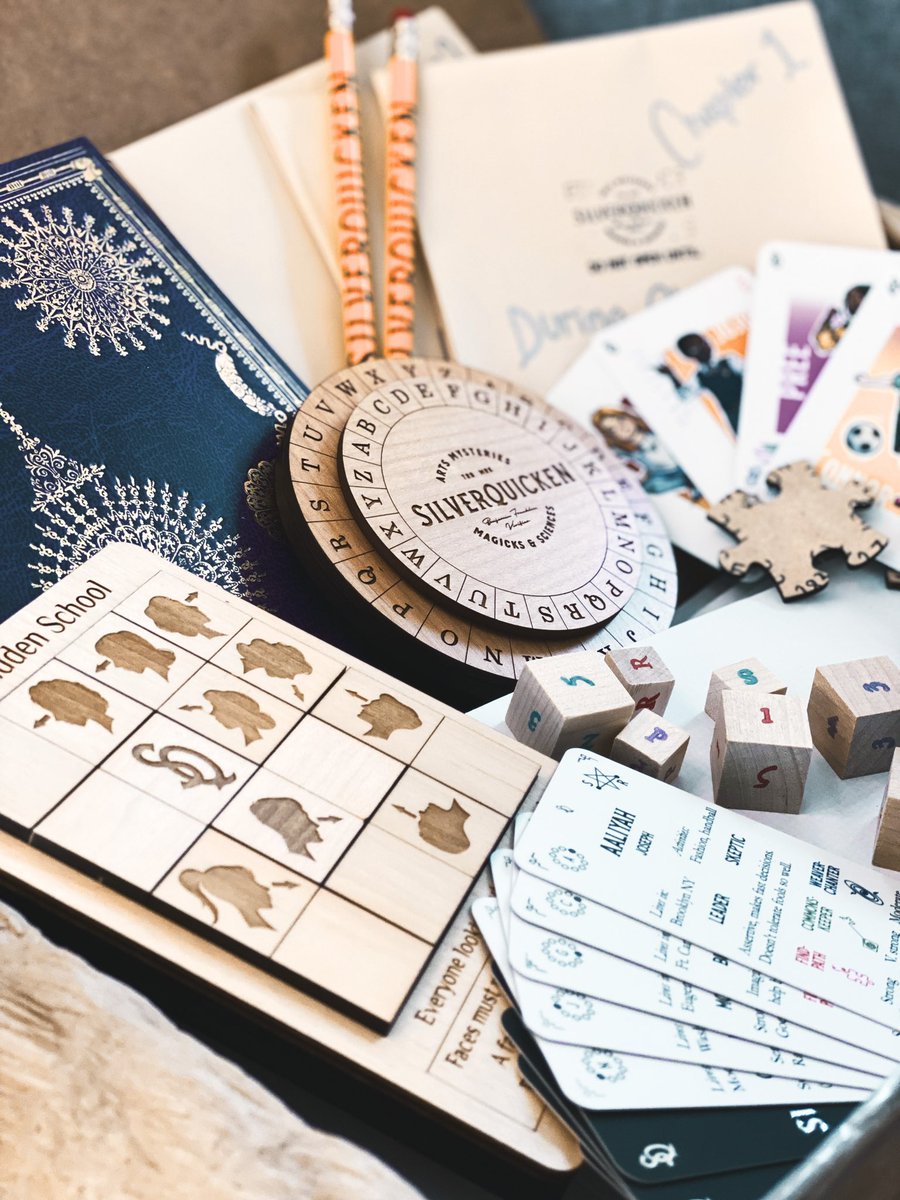 Does your child have a love for stories that include mysteries, adventure, codes, and ciphers -- especially ones solved by kids just like them with magical powers?🪄 

If they do, Silverquicken could be a great fit! Link in bio