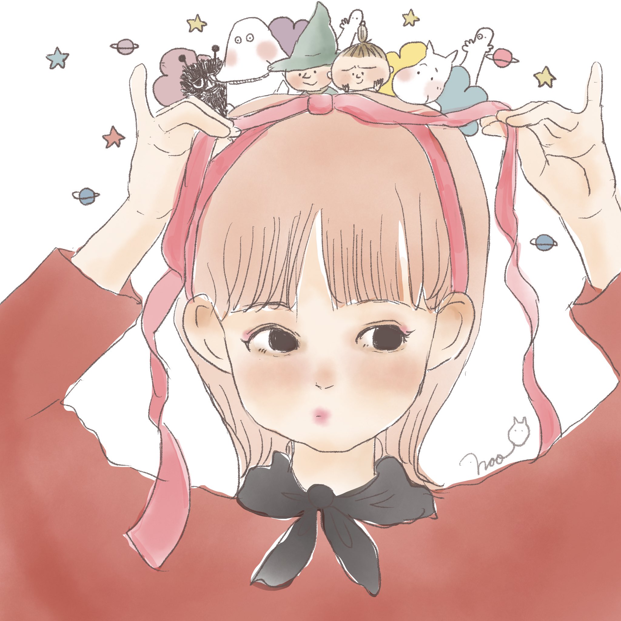 2742nao 可愛いの描けました イラスト イラストレーション イラストレーター ムーミン リトルミイ 女の子イラスト Illust Illustration Sketch 絵 お絵描き イラスト好きな人と繋がりたい T Co Agz4sbispk Twitter