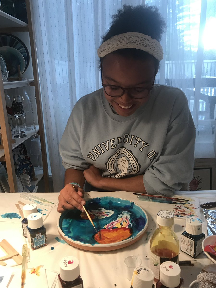 SquidneyAddison's tweet image. Hey everyone!! 👋🏽 My name is Sydney and I am SO excited for my first #BIMSWeek. I’m a first-year Coastal Environmental Management student at @DukeEnvironment and love just about anything relating to the ocean, but especially #sciart and environmental education! #BIMSRollCall