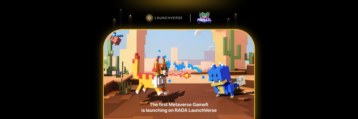 #TheParallel is coming to RADA #LaunchVerse. This is a pretty promising Metaverse game.
Anh em thử sử dụng nền tảng lauching mới, sử dụng phương thức #Share2Earn để nhận cơ hội IDO <a href="/theparallel_io/">Parallese Community</a> lên 500$ per winner

👉  Learn more here rada.to/748srs