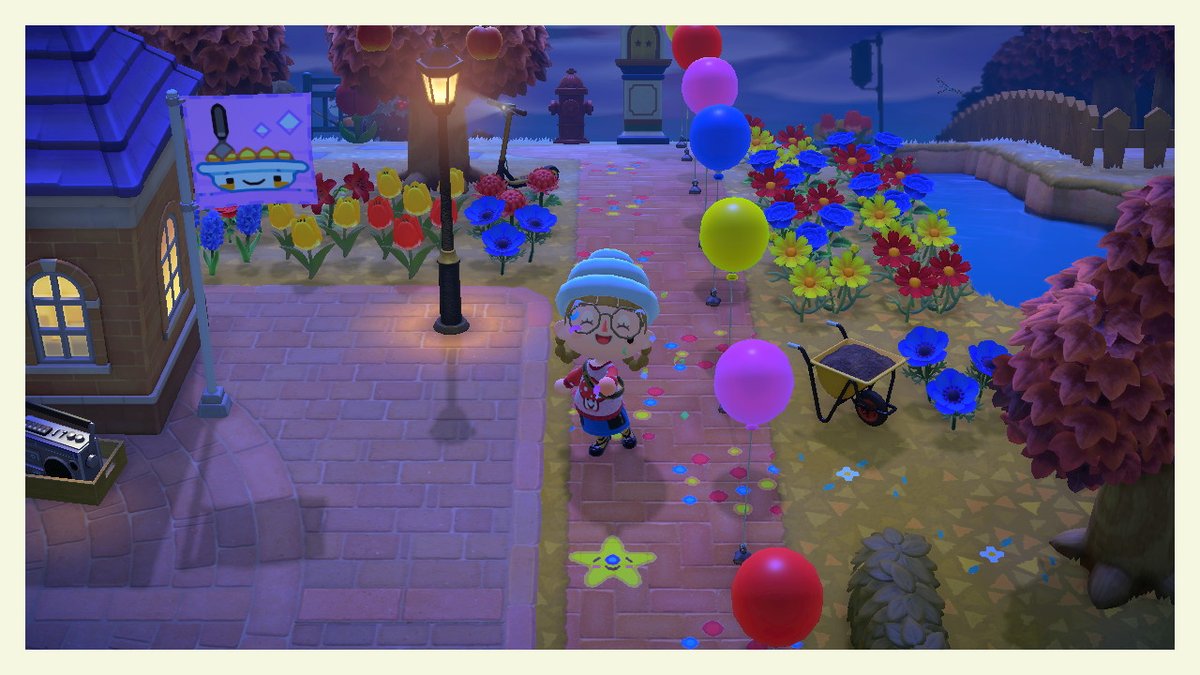 StephuAC's tweet image. I made a new smiley floor sticker! :o)

 #AnimalCrossing #ACNH #NintendoSwitch