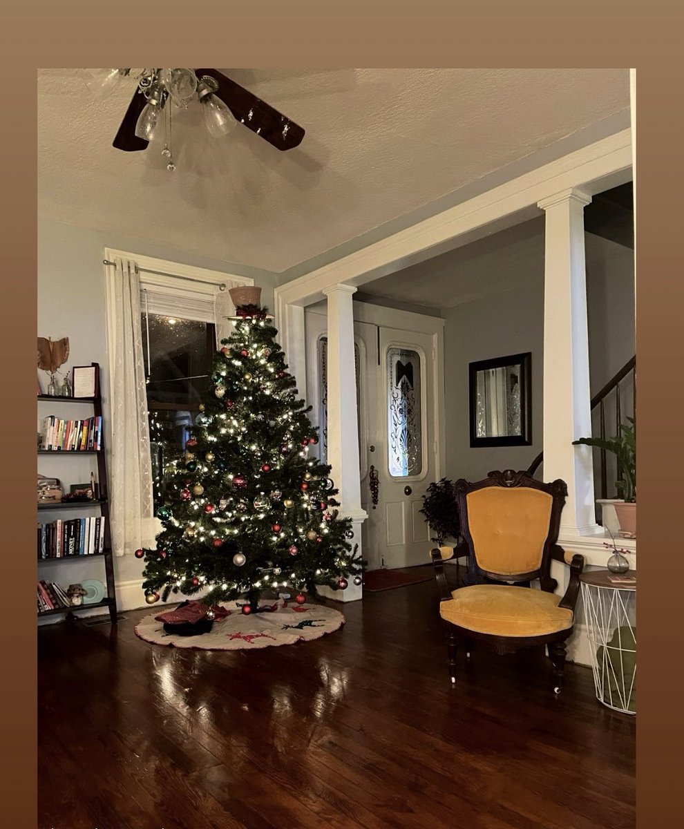 JetSetLife_25's tweet photo. In the Boerger household, the tree goes up the DAY AFTER Thanksgiving. This bad boy was up Friday evening with the timer set✅ #WeOnOne https://t.co/8Rl4rBA6NM