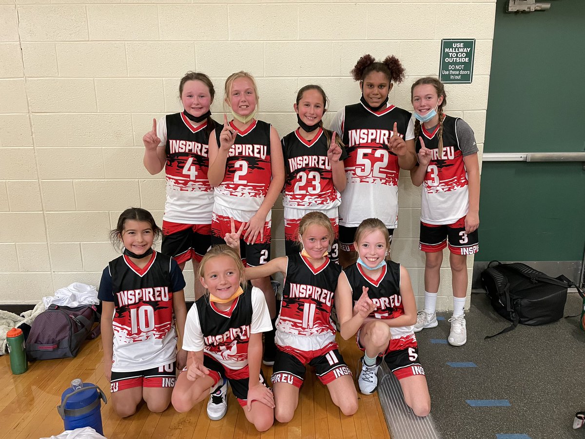 The Kelp and Moyer 5th grade train 🚂 rolled to 8-0 on the season! #Inspired #LadyBallers