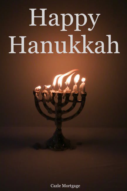 CazleMortgage's tweet photo. Happy Hanukkah to all who celebrate

#cazle #cazlemortgage #cazlegroup #cazletitle
#cazleinsurance #dreambig #borrowsmart #loans #mortgageloan #preferredlender #baltimore #maryland #marylandrealestate 
#hanukkah #FestivalOfLights https://t.co/3XcNXUNRPt