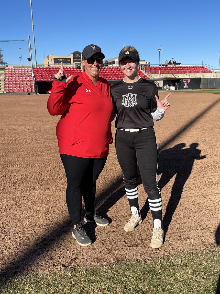 lauren_vallery's tweet photo. Thank you @TexasTechSB for the great camp today!! I learned a lot and would love to come back! @AMTX2024 https://t.co/5jenXIZfzf