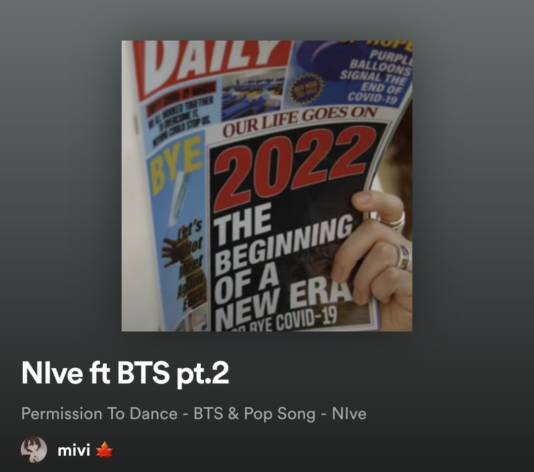 nive_mx's tweet photo. Niverse + Army?? 🤗🤍💙💜

Mil gracias a @meracim por compartir estas playlists con focus en NIve y BTS  🙌🥳

NIve ft.BTS pt1- Focus Party without U / Butter
https://t.co/1IpH5miJ0r

NIve ft.BTS pt2- Focus Pop Song / PTD
https://t.co/9ffF6wgWmY https://t.co/JbcJHqVfSP