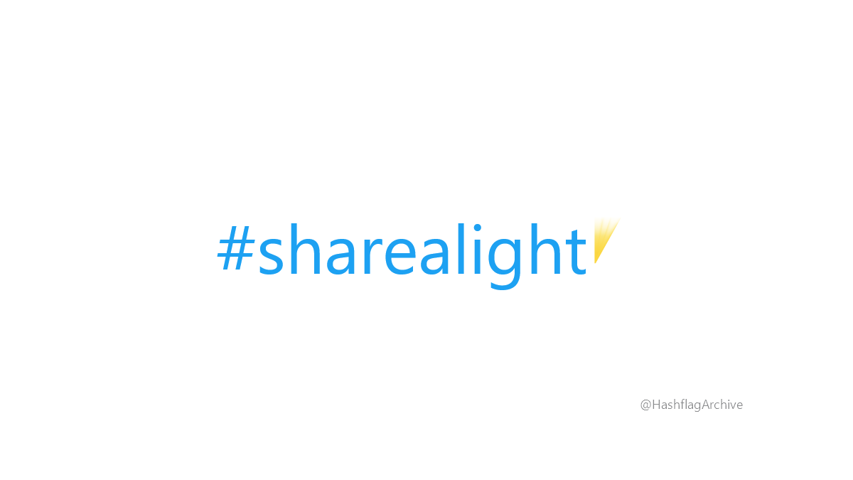 HashflagArchive's tweet photo. #sharealight https://t.co/dRpiDuWmbU