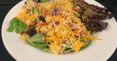 RoosterTavern's tweet photo. Dice it up...Cut it up...Chop it up...Pretty much this salad is what's " up " https://t.co/wyIkQS37uW