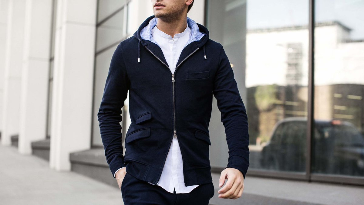 IBGoodman's tweet photo. If you’re in the market for a new hoodie, make it this one: https://t.co/s0Y1NZcgUQ #sweaterweather #mensfashion https://t.co/jWLn0G48eW