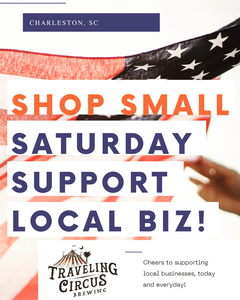 TCircusBrewing's tweet photo. What a weekend, we hope you got out to support small businesses yesterday, but you can also support Small Breweries today at well! 🍻 #SmallBrewerySunday #ShopSmallSaturday #CraftBeer https://t.co/MB4FToZBal