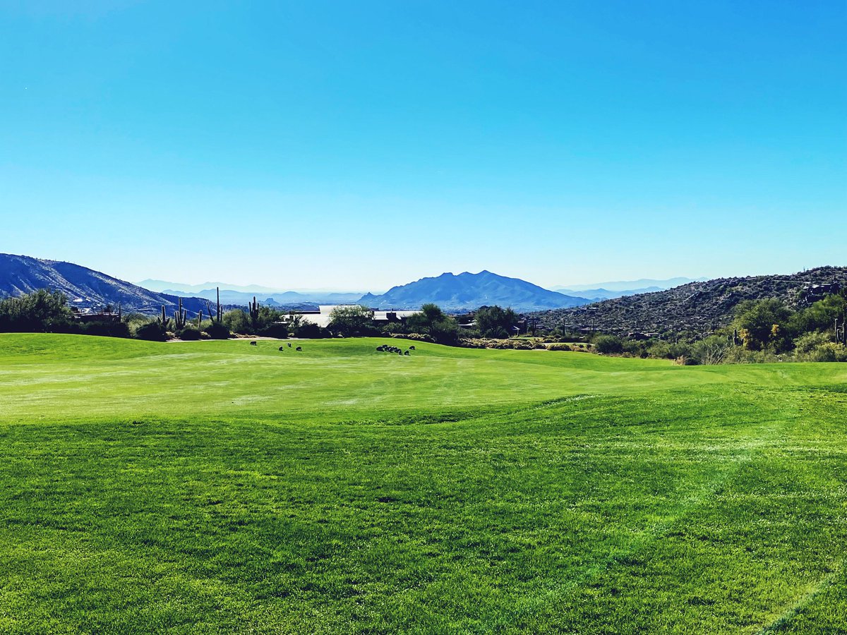 GolfObsessed's tweet photo. Had the pleasure of playing at @DesertMountain_ today on the Chiricahua course with @mrfreeezz75. I golfed like an idiot, but the experience was amazing. Golfers wonderland https://t.co/An6Pz3xdGP