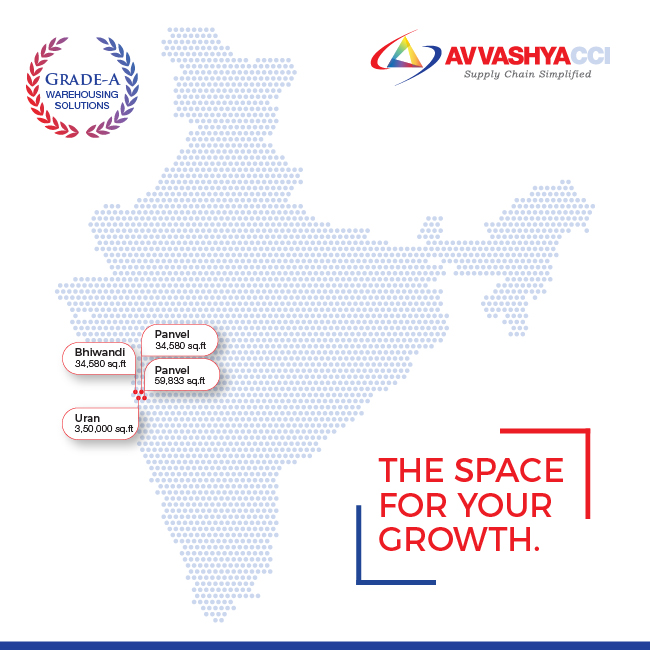 Avvashya_CCI's tweet photo. Connect with us to book Grade A warehousing facilities currently available in Bhiwandi, JNPT (Uran) and Panvel. Talk to us today and let your chemical, automobile and e-commerce business grow: https://t.co/8MgLlnESxy

#Warehousing #Chemical #Automobile #Ecommerce https://t.co/X8rudtvGAj