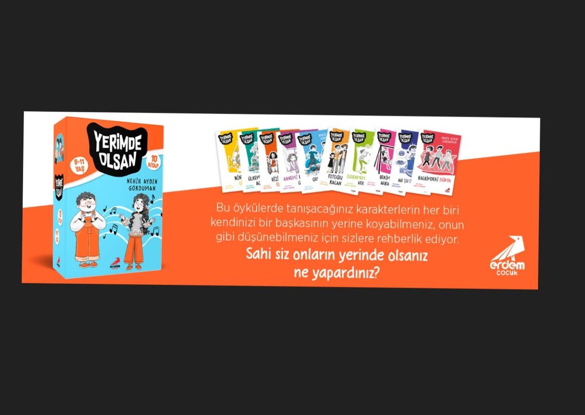 Yerimde Olsan (empati öykü dizisi) çıktı.