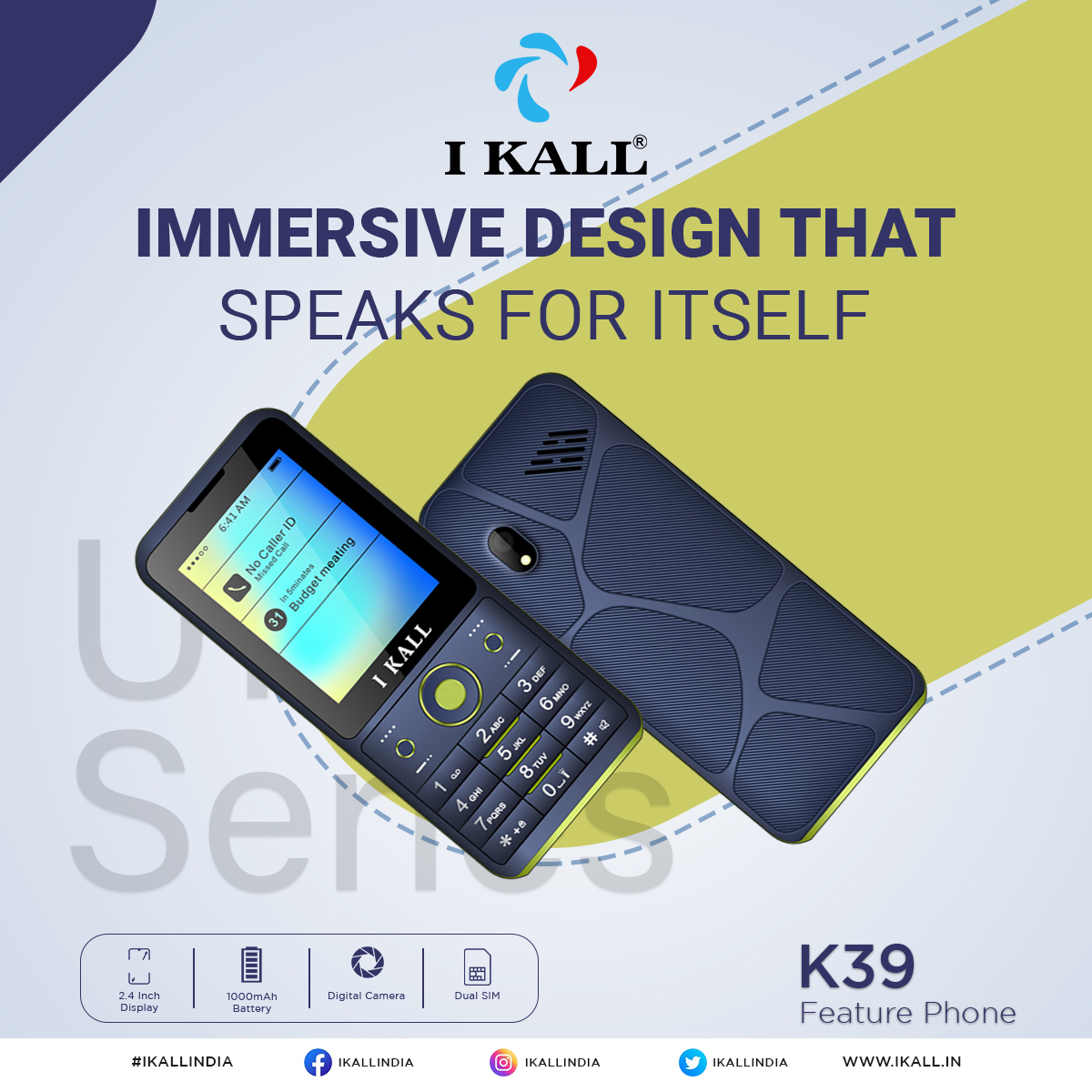 ikallindia's tweet photo. Extremely reliable and easy to carry device. Compact, qualitative, and cost-friendly. Equipped with a good deal of features. The battery will work through a week. 
Amazon: https://t.co/1r6zI5CRcA
Flipkart: https://t.co/U1hPxNzwIL

#IKallIndia #KeypadPhones #FeaturePhone https://t.co/1Wr97BzuRA