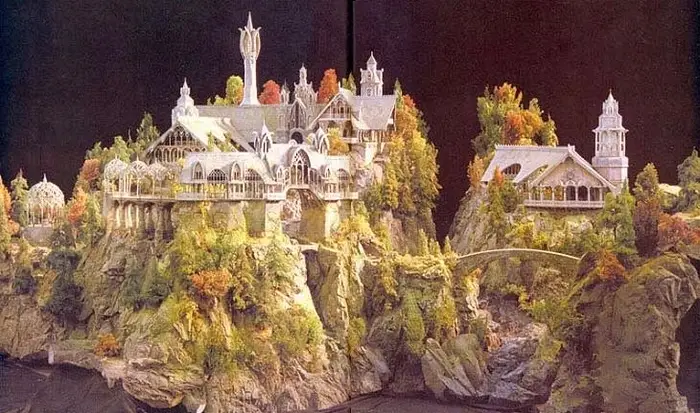 bestoftolkien's tweet photo. Miniature Movie Sets used in The Lord of The Rings trilogy. https://t.co/Rr7gC7CpSX