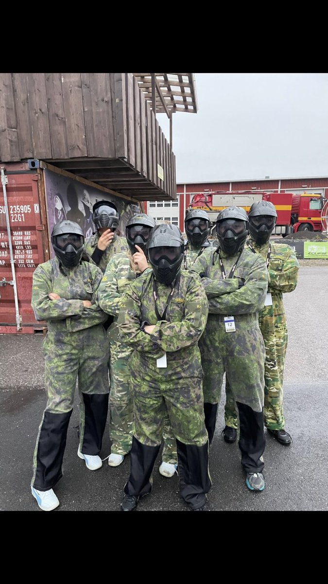Throwback to September, when <a href="/ZoiStella/">Stella Zoi Maragaki</a> and I organized an event at Paintball Sissos for our fellow BBA freshers, everyone loved the idea that even our Peer Tutors decided to join us☺️✨ A memorable experience with great people💖 <a href="/metropolia/">Metropolia</a> <a href="/MetropoliaBiz/">Metropolia Business School</a>