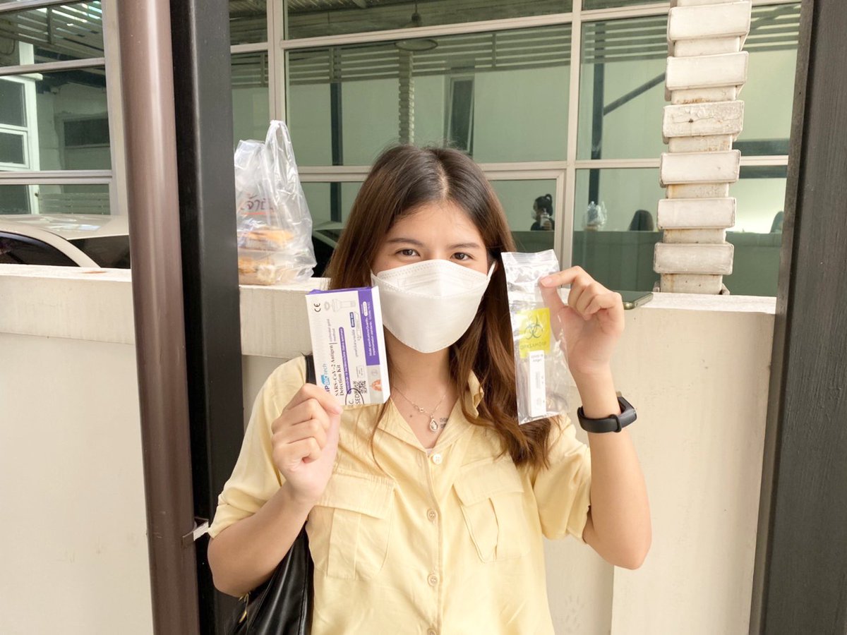 nForceSecure's tweet photo. วันนี้เป็นสัปดาห์ที่ 3 แล้วที่ชาว #nForceSecure กลับมา Work from Office 
บริษัท เอ็นฟอร์ซ ซีเคียว จำกัด (มหาชน)  จะมีมาตรการตรวจ ATK ให้พนักงานทุกคนก่อนเข้าทำงานทุก 2 สัปดาห์ เพื่อสุขภาพของพนักงานและค���ามปลอดภัยของพันธมิตรและลูกค้าทุกท่าน
ผลตรวจ Antigen Test Kit ทุกคนผ่าน 100% ค่ะ https://t.co/baO41O4mHX
