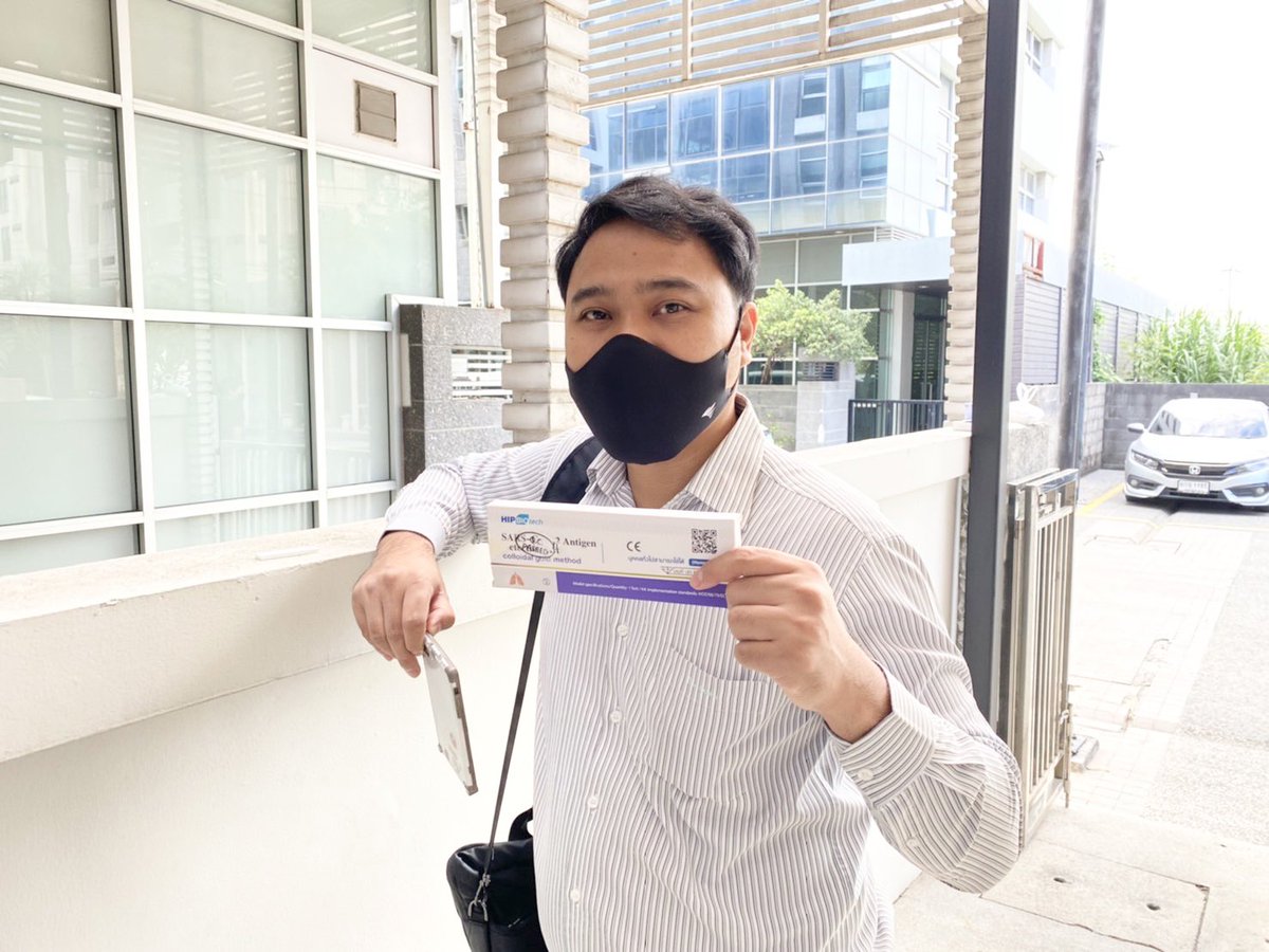 nForceSecure's tweet photo. วันนี้เป็นสัปดาห์ที่ 3 แล้วที่ชาว #nForceSecure กลับมา Work from Office 
บริษัท เอ็นฟอร์ซ ซีเคียว จำกัด (มหาชน)  จะมีมาตรการตรวจ ATK ให้พนักงานทุกคนก่อนเข้าทำงานทุก 2 สัปดาห์ เพื่อสุขภาพของพนักงานและค���ามปลอดภัยของพันธมิตรและลูกค้าทุกท่าน
ผลตรวจ Antigen Test Kit ทุกคนผ่าน 100% ค่ะ https://t.co/baO41O4mHX