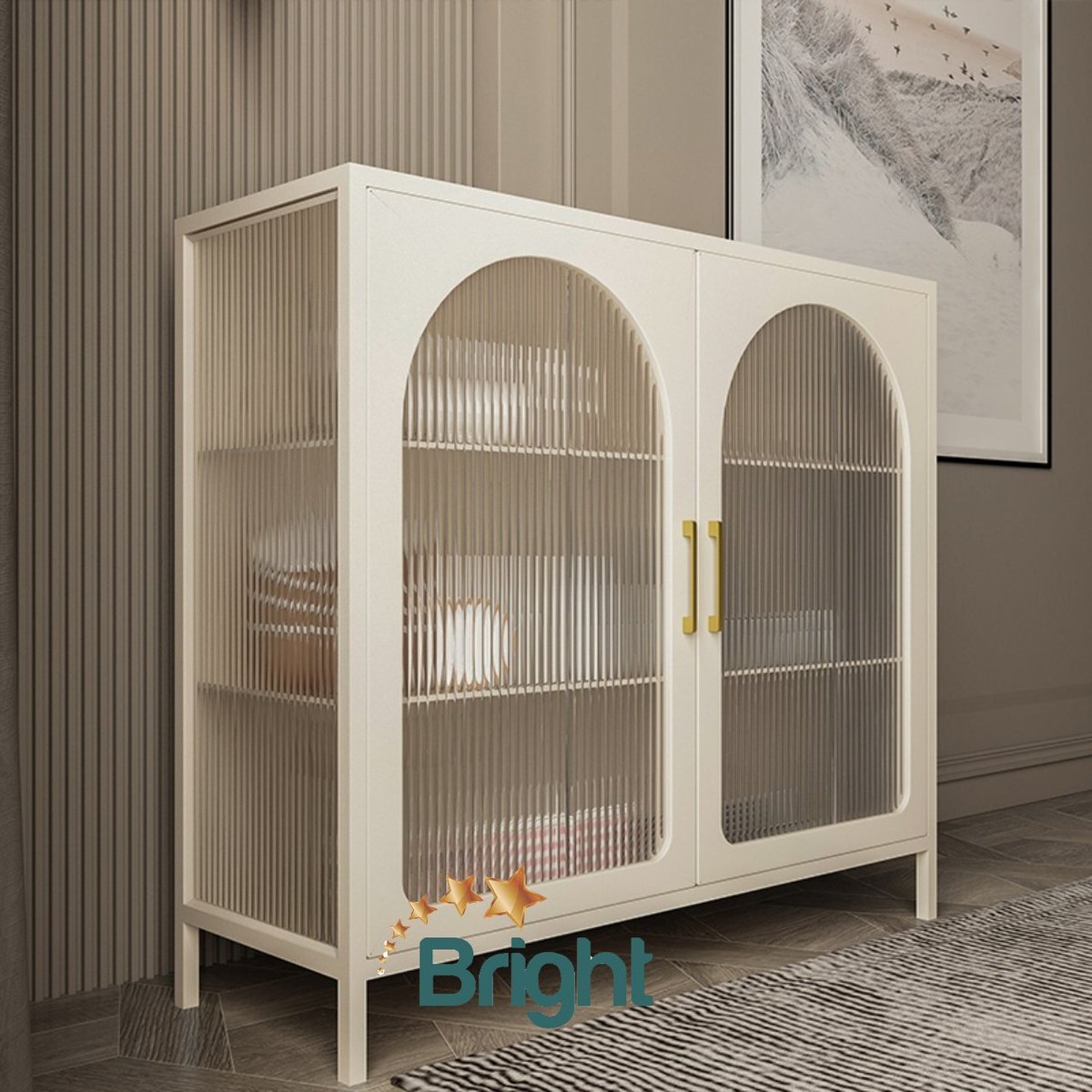 New model of home storage cabinet
Combine the beauty of glass + steel
Bring more brightness to your home

#nordic #flatpackaged #homestorage #furniture #glass #factorydirect #mailpackage #steel #custom #producer #luoyangbright