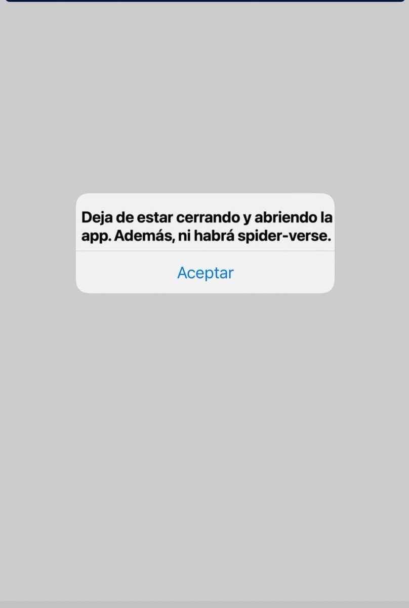 Mario_080's tweet photo. F5 cada 5 minutos y las páginas y apps de Cinemark y cine Colombia. #SpiderManNoWayHome #spidermanNoHayBoletos 😂😂😂 https://t.co/KNd2onHlXr