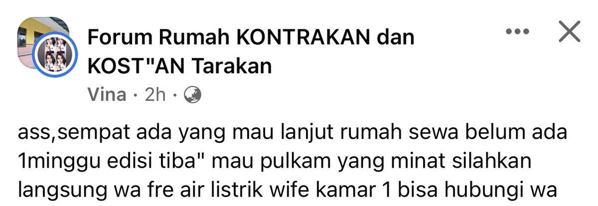 AldoRivaldi_'s tweet photo. Sewa rumah free istri 😅 https://t.co/V5Vwu4tm1T
