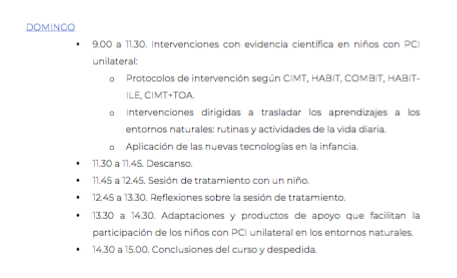 Profundizaremos en conocimientos teóricos, abordaje y manejo práctico para el desarrollo de programas de evaluación e intervención. 
Os dejamos el programa completo y el link al formulario de inscripción docs.google.com/forms/u/3/d/1E…