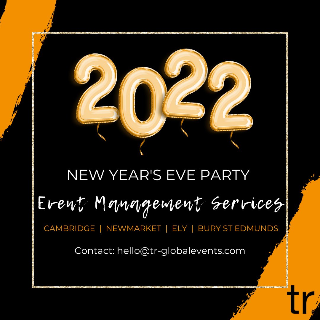 We don’t just plan and deliver events; we create memorable occasions and we have an awesome network of suppliers to enable us to create a show-stopping New Year's Eve party. Contact: hello@tr-globalevents.com

#newyearseveparty #newyearseve #suffolkbusiness #cambridgebusiness