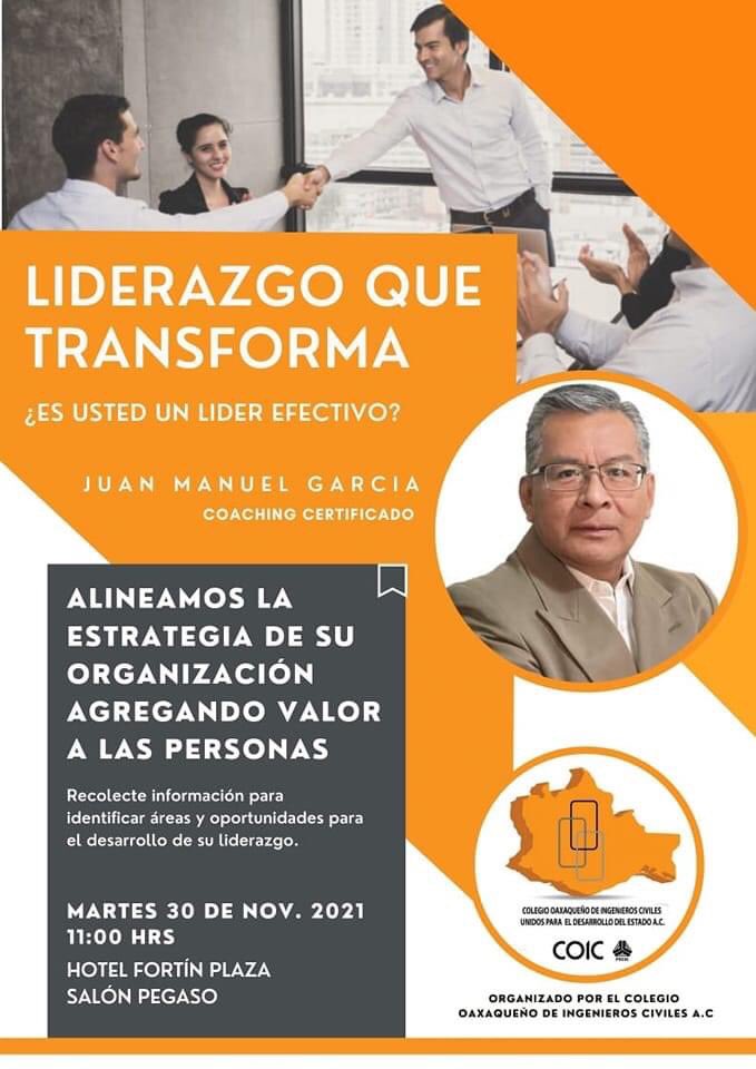 Faltan 2 días para este taller "Liderazgo que transforma", si estas interesado, favor de confirmar su asistencia proporcionando su nombre completo por WhatsApp am celular 9511832998
#liderazgo 
#Coic 
#Lider