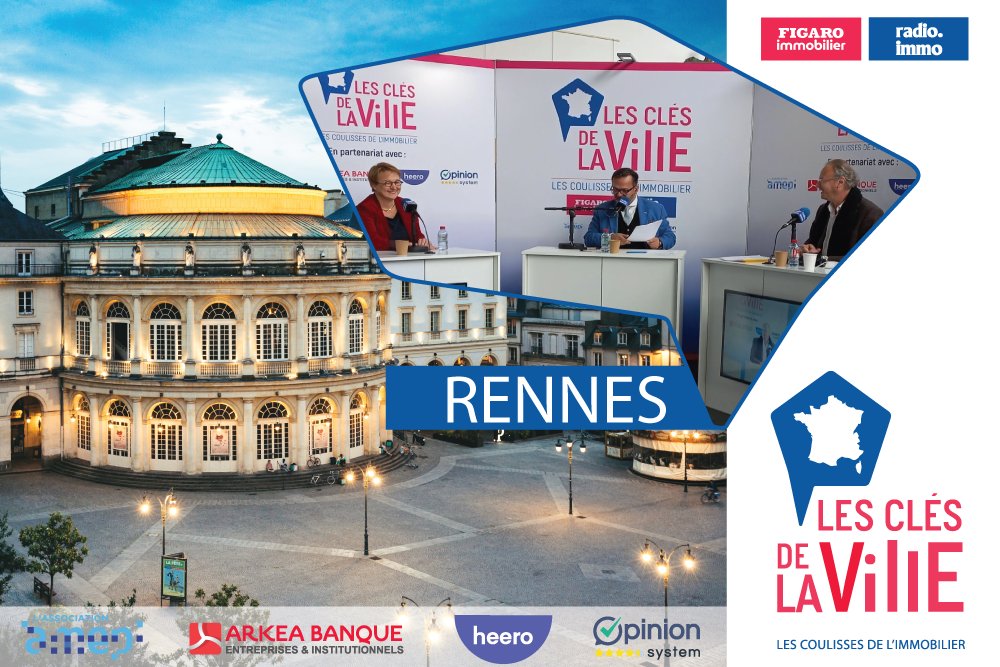 Figaro_Immo_Pro's tweet photo. Les Clés de la ville à #Rennes 📺🎙️avec @OlivierMarin1
> Projets d’#aménagements de la ville et de la métropole
> Evolution du marché de l’#immobilier
> Focus sur le #patrimoine et l'#architecture
▶️ https://t.co/KJLRYLcp2Q
@metropolerennes
@nathalieappere https://t.co/fOy5C0O9Hd