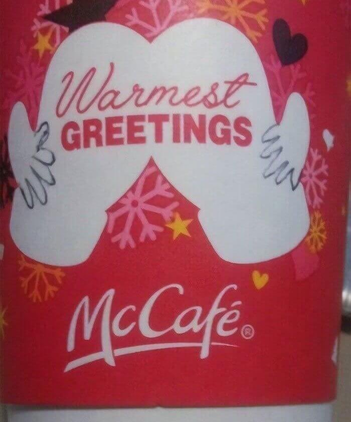 Dr_Arlan's tweet photo. Someone should fire the art Dept at McDonalds for this one. These are supposed to be mittens I think! https://t.co/kmNQyJ1lC2