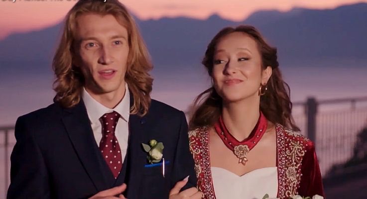 MoggyTrilling's tweet photo. Anyone catch a musical theme from Star Wars during Steven and Olga’s wedding? Someone in 90 Day post production is geeky, too! 😂 That and the cats!!! Perfection. 👩‍🍳 
 #90DayFiance https://t.co/aqDvsafK3g