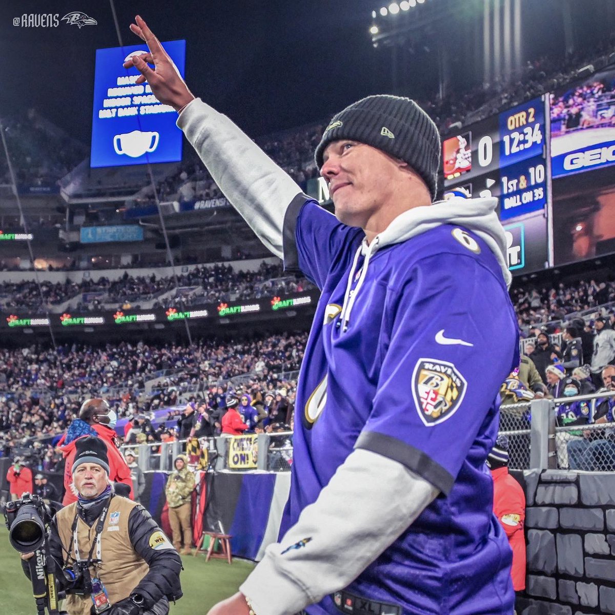 Ravens's tweet photo. The @Orioles in the 🏠‼️ https://t.co/nQCaZuXzQp