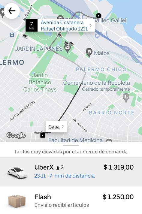 TransitoTwiit's tweet photo. AHORA DE #Aeroparque A #Palermo EN UBER $ 1319 EN TAXI $ 428.40 
DALE PEL0TUDES DALE ESTUPIDES LA DINAMICA X 3 DE LA TARIFA REGULADA DEL TAXI
#BuenDomingo #Transito #RecetOreo Betular Mauricio Larreta Sabrina Dalma Correo La Boca Lucio #NoSeInundaMas #TrenSarmiento #TrenUrquiza https://t.co/ypq9sSuCnW