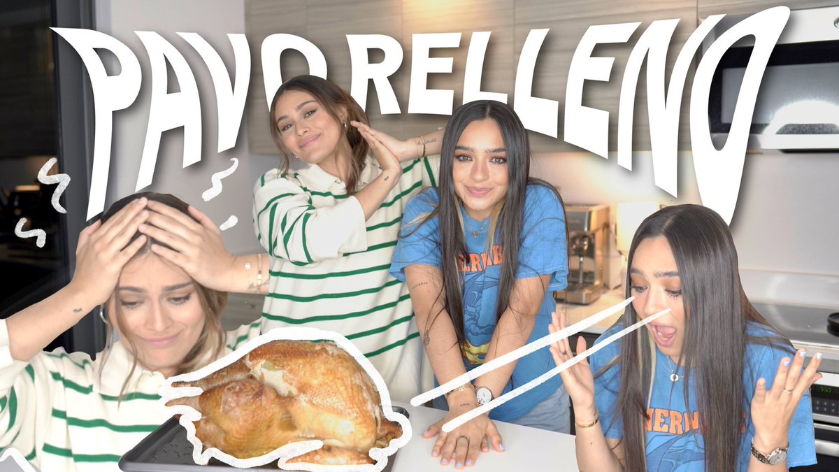 CalleyPoche's tweet photo. Cocinando Pavo Relleno de Acción de Gracias por primera vez 🦃

https://t.co/DXlbWWN3Vw

NUEVO VÍDEO en nuestro querido Youtubeeeeeee. 

Vayan mis amorxs. rt https://t.co/mnjybZv4gh
