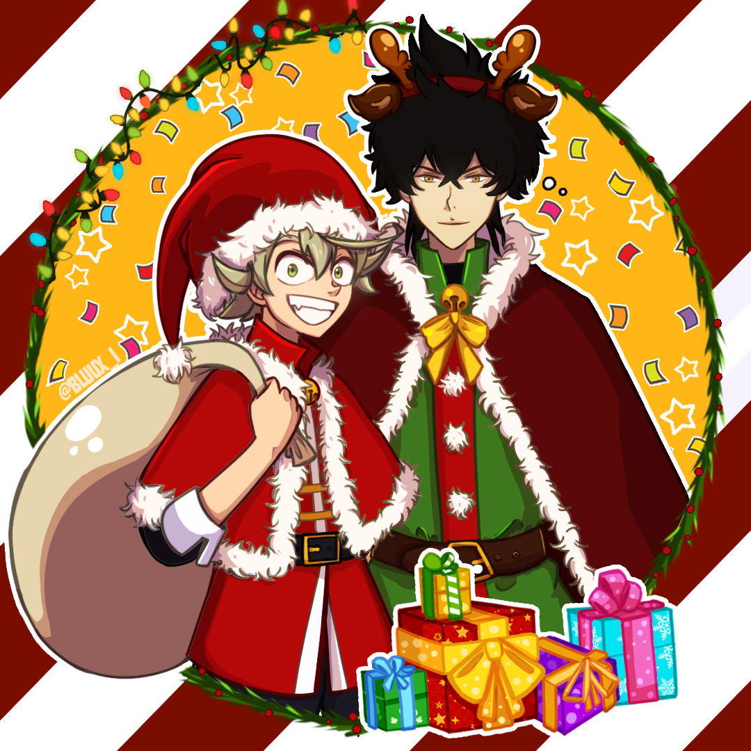 bluuxi's tweet photo. #shoujo #shonen #animeshonen #mangashonen #manga #mangashoujo #mangashojo #animeshoujo #animeshonen #shonenmanga #mangashonen #epicanime #matchingiconsanime #matchingicons #iconsgoals #animeicons #mangaicons #loveanime #otakuworld #otakulife #asta #yuno #yunoxasta #christmas https://t.co/8DTwkfTCwo