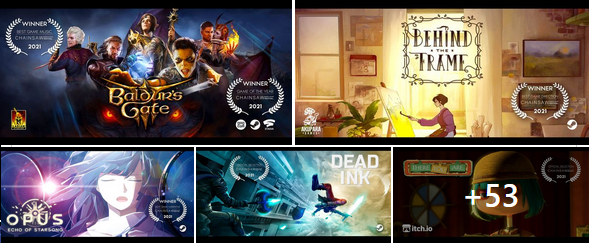 ChainsawGMF's tweet photo. The #ChainsawGameandMusicFestival  is proud to announce the Award Winning Games, Music, and Films of the 2021 Season. See the Gallery at: https://t.co/gHfWvkPlrF 

#awards #winners #game #music #film #festival #entertainmentnews #gamenews #musicnews https://t.co/VMM6mjIQEm