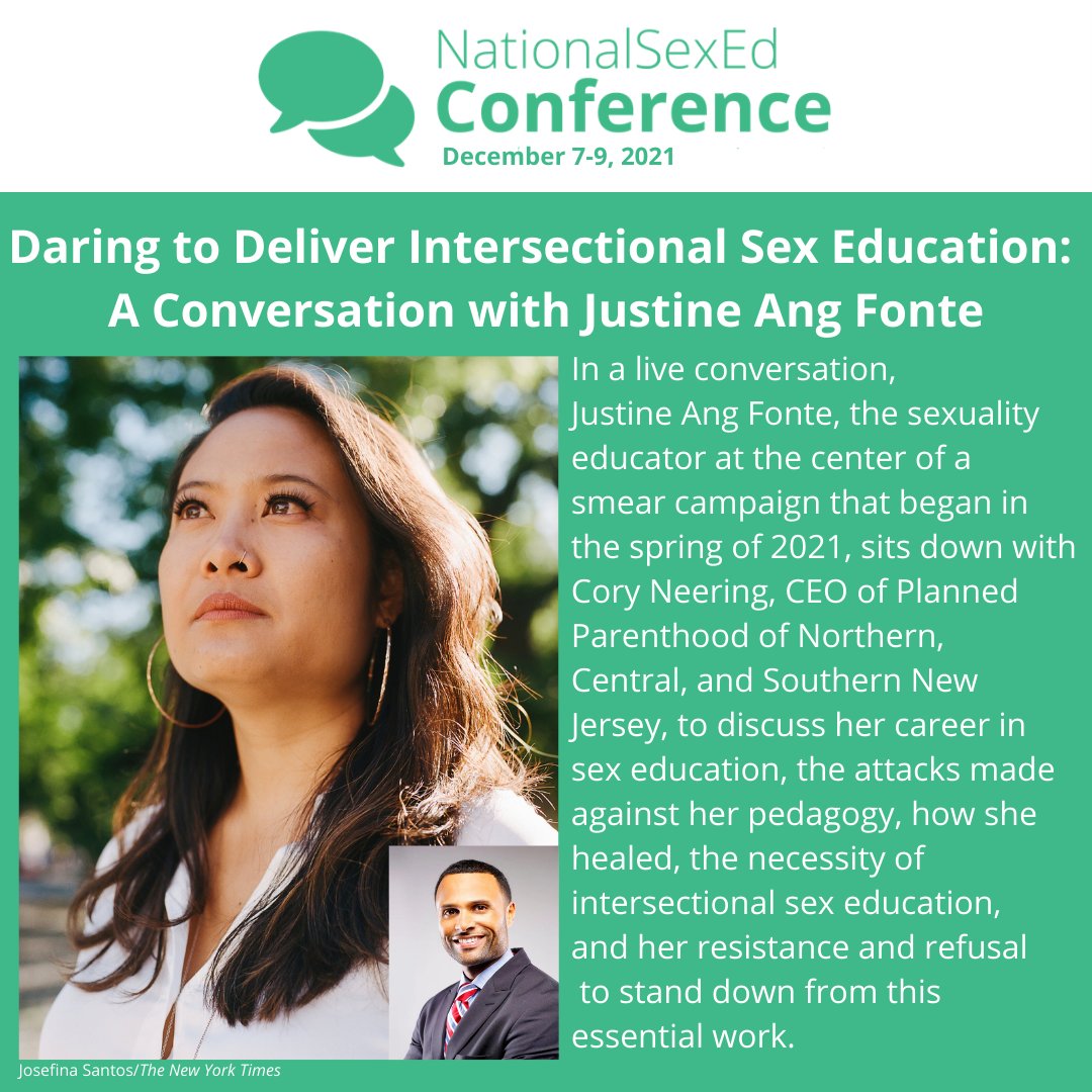 imJustineAF's tweet photo. What a painful and healing year it was for me. I look forward to telling y'all about it as a featured speaker for the @SexEdCenter  National Sex Ed Conference next Wednesday. Registration is still open. 
https://t.co/LAc74Q7XY8 https://t.co/LQSkQ58GkN