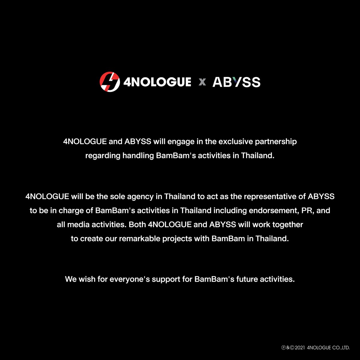 4NOLOGUE tweet media