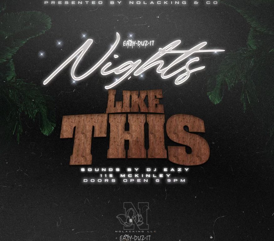 nolackingla's tweet photo. THIS FRIDAY DECEMBER 3 WE VIBING OUT 🚧

https://t.co/VPIzLtEjpC https://t.co/8kWmlwqduQ
