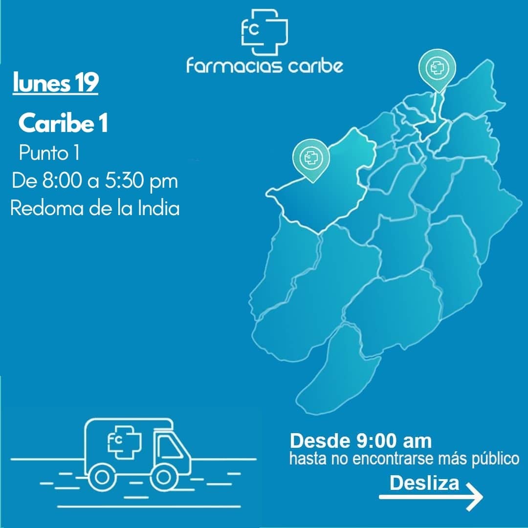 fcaribemovil's tweet photo. Operativo lunes 29

Te esperamos

Medicamentos a bajo costo

Corre la voz

Más de 220 principios activos https://t.co/h5kwZrQ8mz