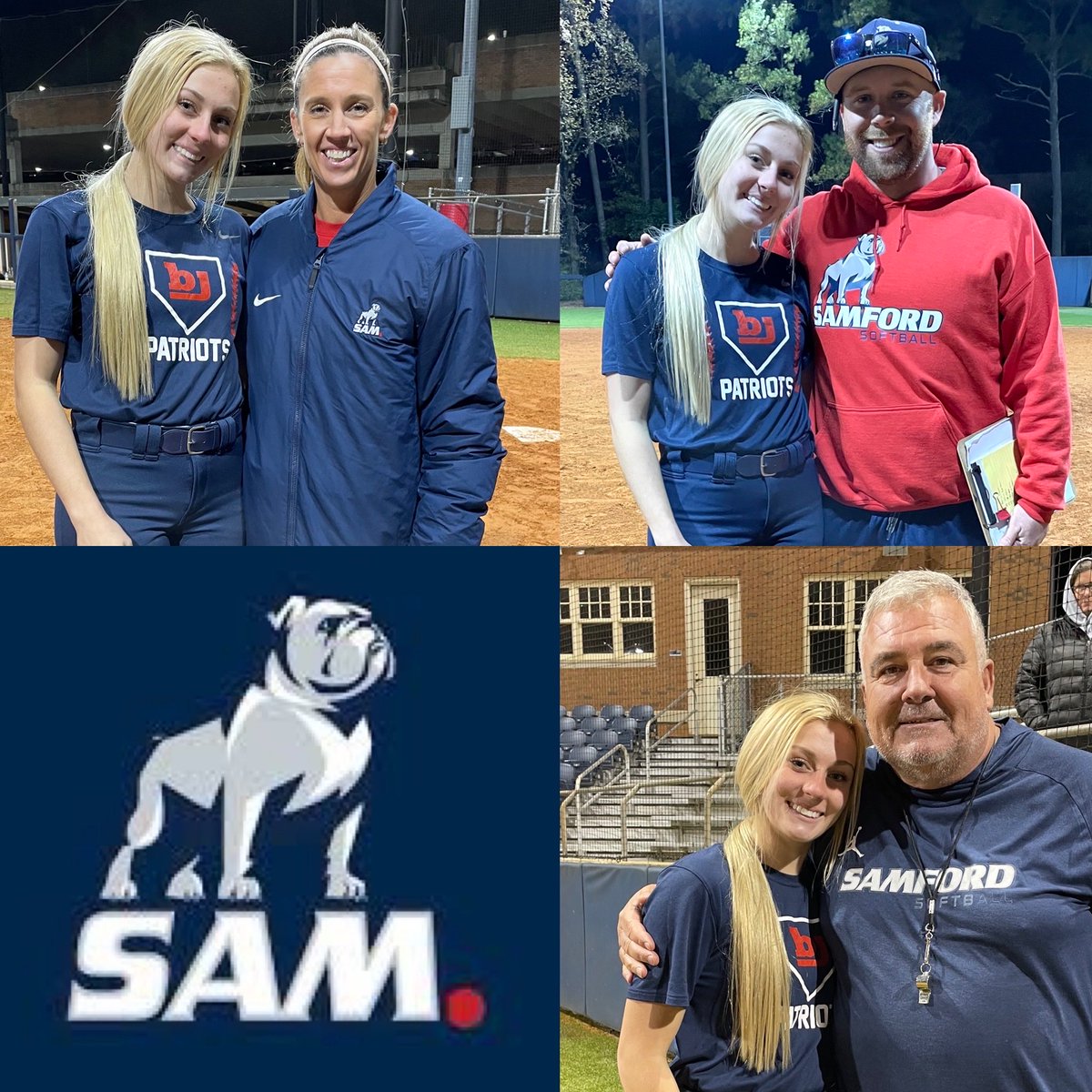 AJ Vineski (@ajvineski) on Twitter photo Spent the last day of Thanksgiving break at the <a href="/SamfordSB/">Samford Softball</a> All Skills camp! Loved hanging out with Coaches <a href="/CassadyKimball/">Kimball Cassady</a> <a href="/gillespie_jeff/">Jeff Gillespie</a> <a href="/BaynesCoach/">Coach Baynes</a> again! Go Bulldogs! Spent the last day of Thanksgiving break at the <a href="/SamfordSB/">Samford Softball</a> All Skills camp! Loved hanging out with Coaches <a href="/CassadyKimball/">Kimball Cassady</a> <a href="/gillespie_jeff/">Jeff Gillespie</a> <a href="/BaynesCoach/">Coach Baynes</a> again! Go Bulldogs!