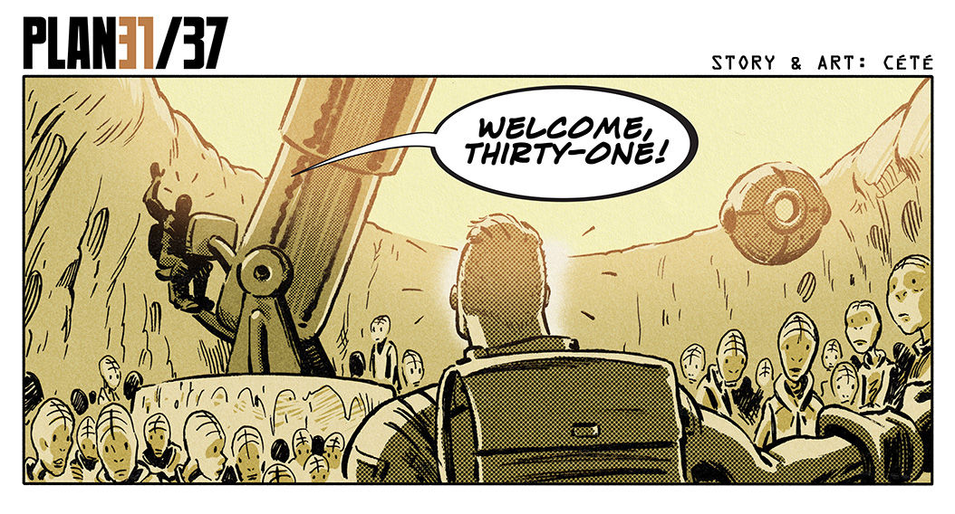 cetecomics's tweet photo. Part 3 of PLAN31 starts here!
Read parts 1 and 2 on https://t.co/CWFlJbFI0S.
To support me and the comic, join my Patreon: https://t.co/qI0umq4nhZ
#comicart #comicillustration #sciencefictionart #eurocomics #digitalcoloring #webcomic #comicstrip #plan31 #bingecomics #patreon https://t.co/xeMsJTD0rS