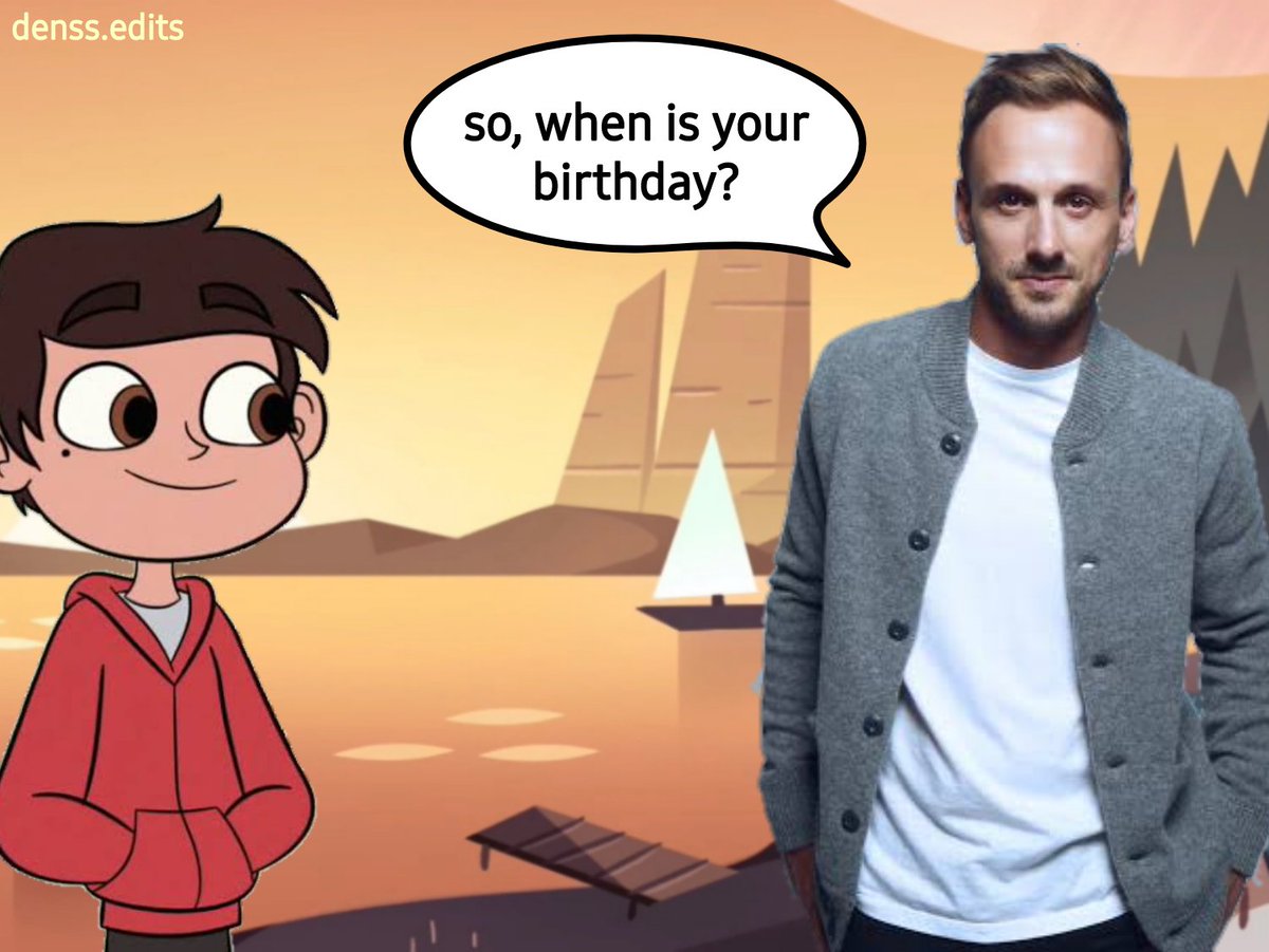 PrinceDenss's tweet photo. OMG! Marco Diaz and Adam McArthur got the same birthday!! π§ππ¦ππ
.
credit: @denss_edits
.
#HappyBirthday #AdamMcArthur #MarcoDiaz #StarButterfly #Starco #StarVsTheForcesOfEvil #SvTFoE #SS1128 #DS1128 #P22D1128 https://t.co/0rvxg0pMn7